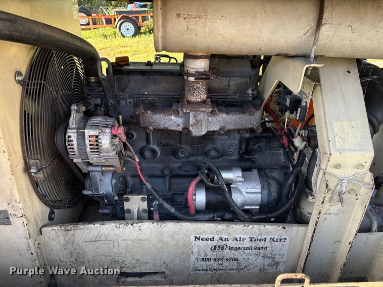 image for item EU0531 Ingersoll Rand P185WIR air compressor