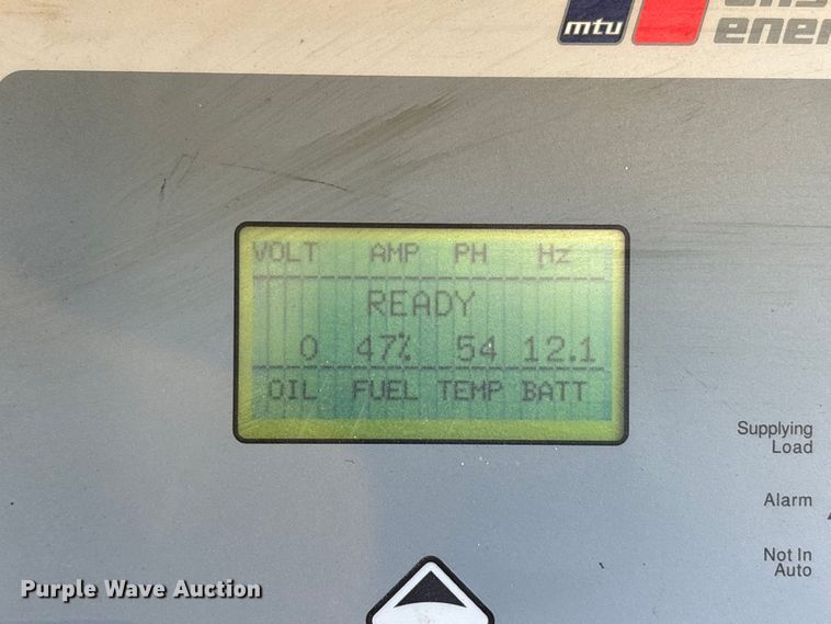 image for item EU0532 MTU 40PJC6DT3 generator