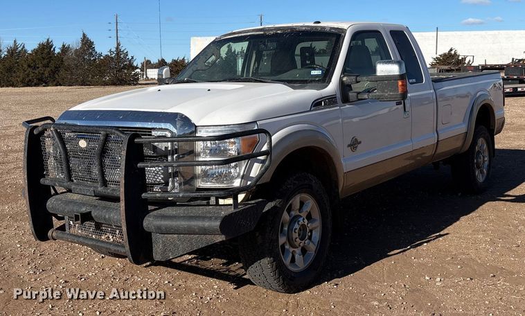 image for item EU4843 2011 Ford F350 Super Duty  Ext. Cab pickup truck