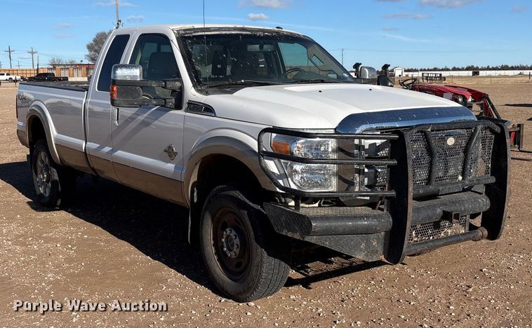 image for item EU4843 2011 Ford F350 Super Duty  Ext. Cab pickup truck