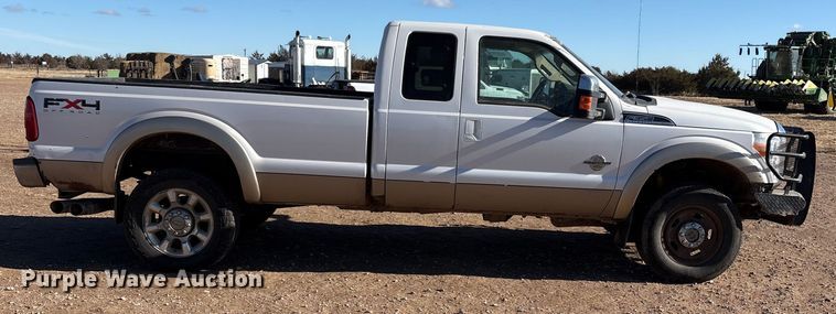 image for item EU4843 2011 Ford F350 Super Duty  Ext. Cab pickup truck