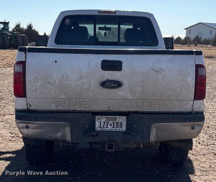 image for item EU4843 2011 Ford F350 Super Duty  Ext. Cab pickup truck