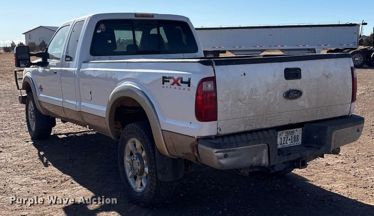 image for item EU4843 2011 Ford F350 Super Duty  Ext. Cab pickup truck
