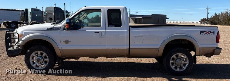 image for item EU4843 2011 Ford F350 Super Duty  Ext. Cab pickup truck