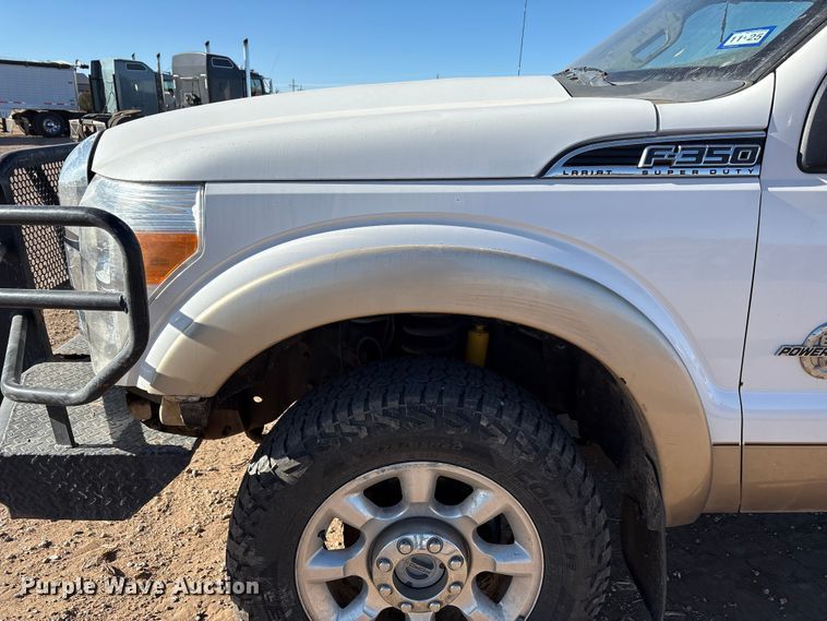 image for item EU4843 2011 Ford F350 Super Duty  Ext. Cab pickup truck