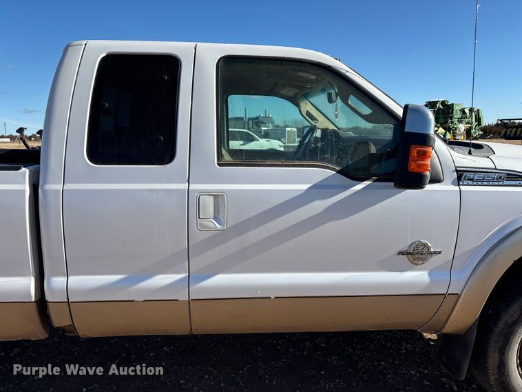 image for item EU4843 2011 Ford F350 Super Duty  Ext. Cab pickup truck