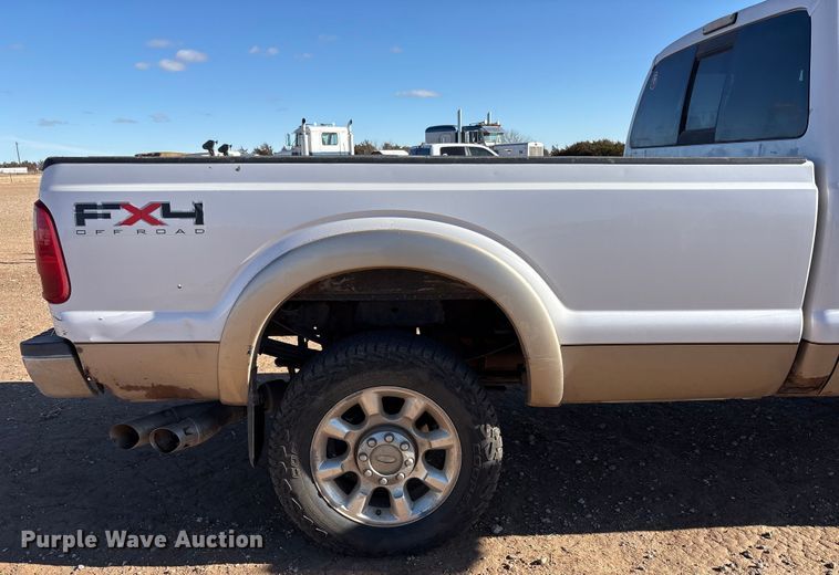 image for item EU4843 2011 Ford F350 Super Duty  Ext. Cab pickup truck