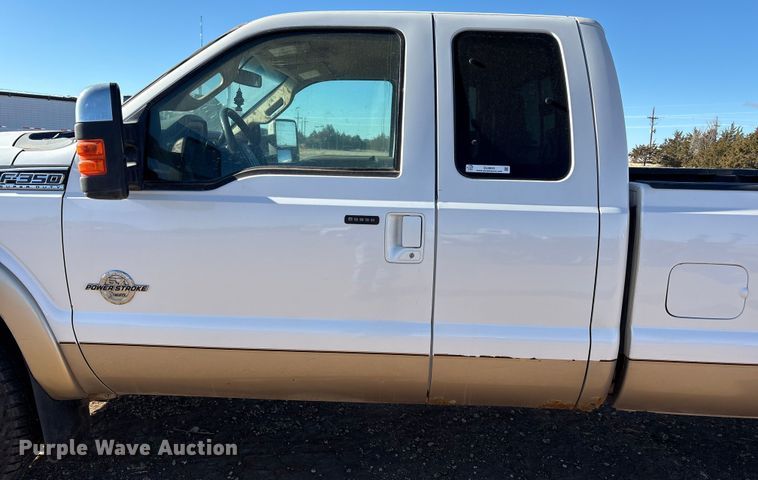 image for item EU4843 2011 Ford F350 Super Duty  Ext. Cab pickup truck
