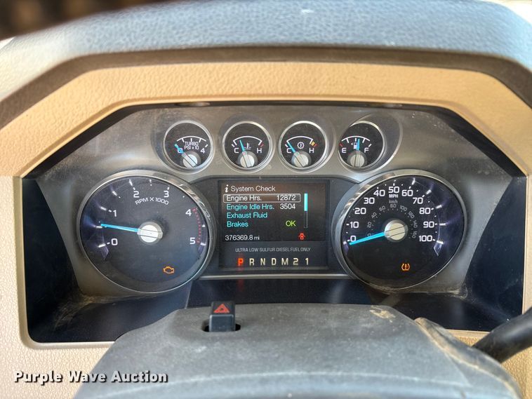 image for item EU4843 2011 Ford F350 Super Duty  Ext. Cab pickup truck