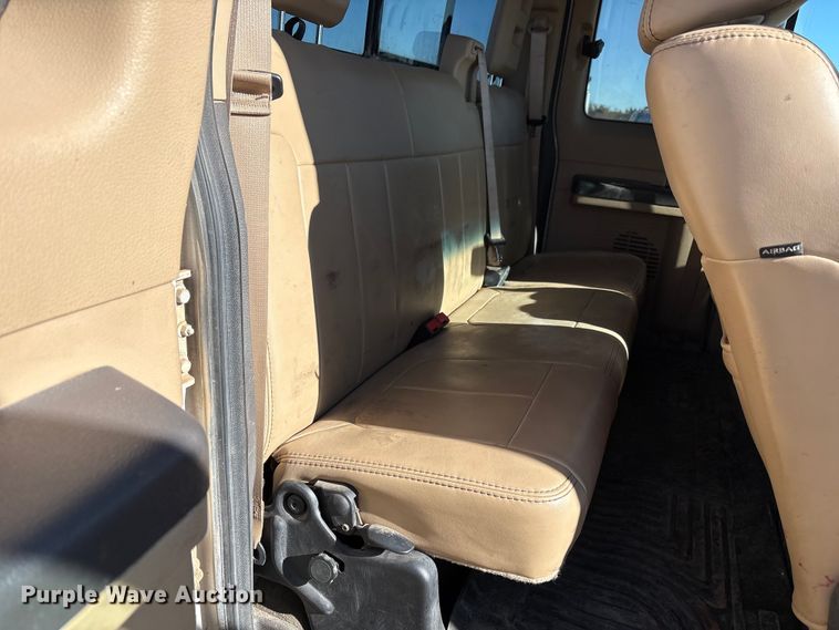 image for item EU4843 2011 Ford F350 Super Duty  Ext. Cab pickup truck