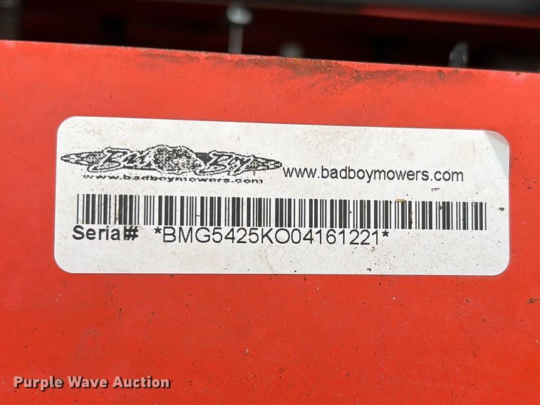 image for item EU7471 2016 Bad Boy MZ Magnum ZTR lawn mower