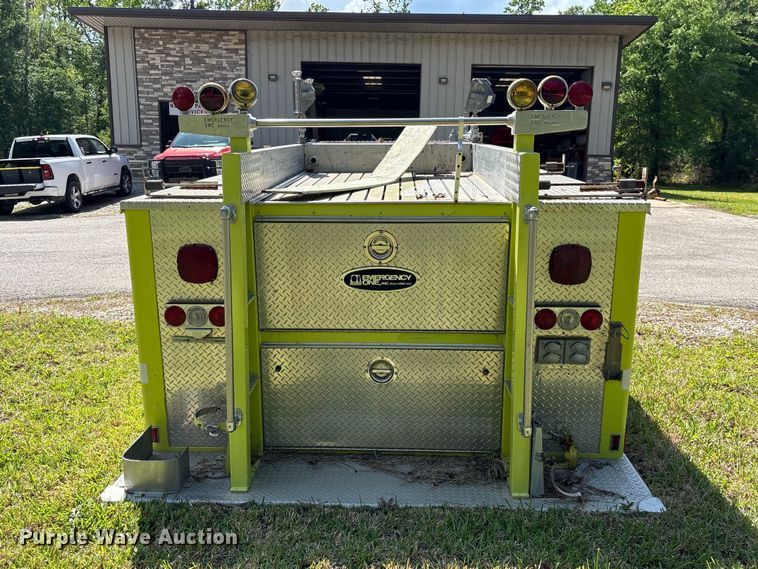 image for item EU7499 Emergency One pumper truck bed