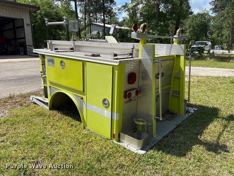 image for item EU7499 Emergency One pumper truck bed