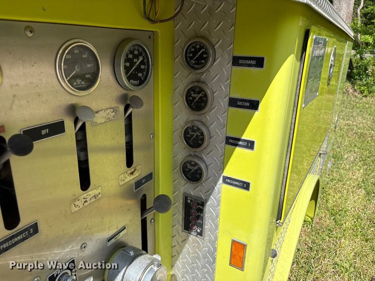 image for item EU7499 Emergency One pumper truck bed