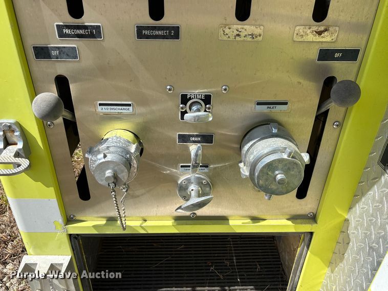 image for item EU7499 Emergency One pumper truck bed