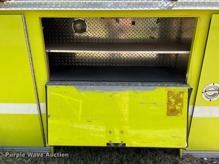 image for item EU7499 Emergency One pumper truck bed