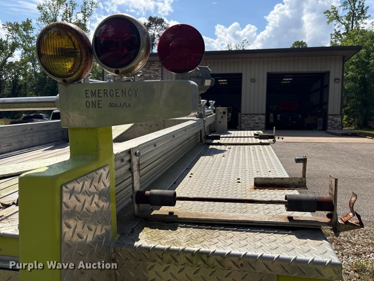 image for item EU7499 Emergency One pumper truck bed