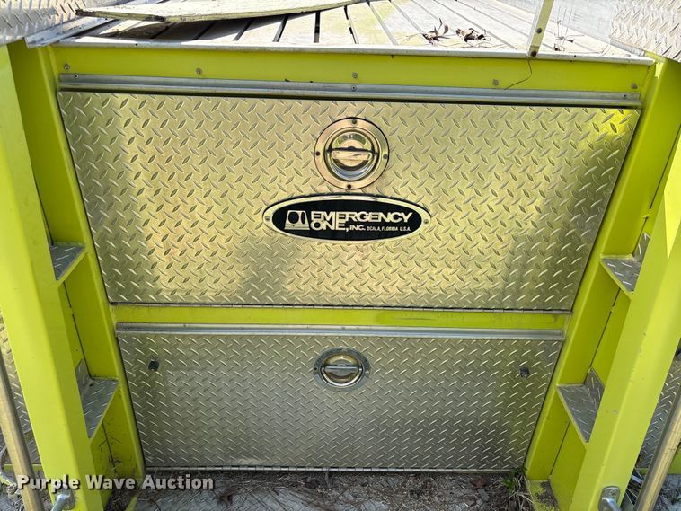 image for item EU7499 Emergency One pumper truck bed
