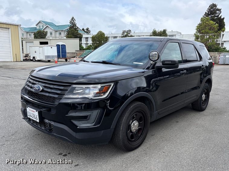 image for item EU8626 2016 Ford Explorer Police Interceptor SUV