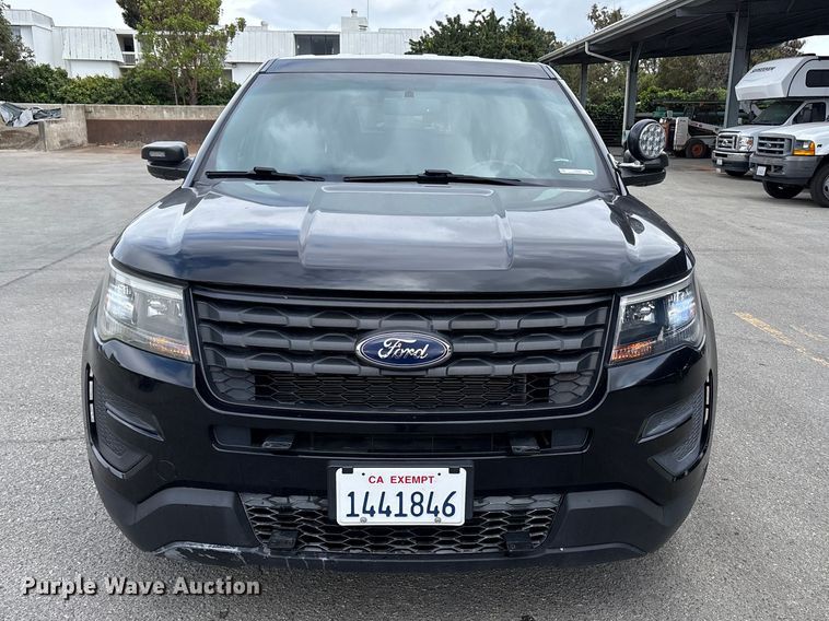 image for item EU8626 2016 Ford Explorer Police Interceptor SUV