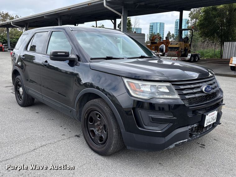 image for item EU8626 2016 Ford Explorer Police Interceptor SUV