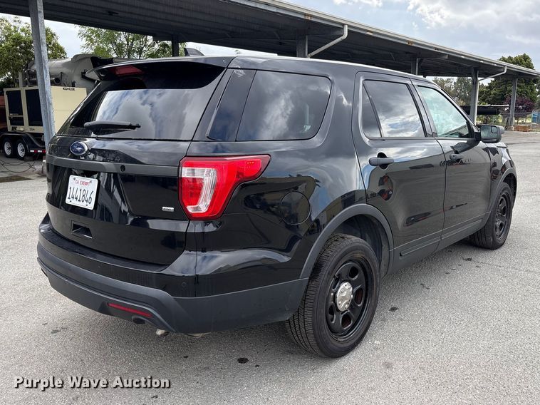 image for item EU8626 2016 Ford Explorer Police Interceptor SUV