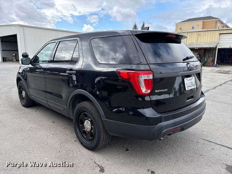 image for item EU8626 2016 Ford Explorer Police Interceptor SUV