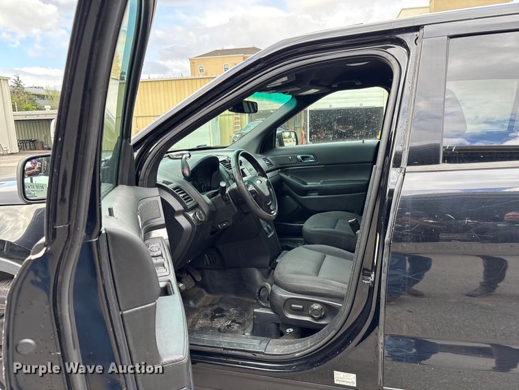 image for item EU8626 2016 Ford Explorer Police Interceptor SUV
