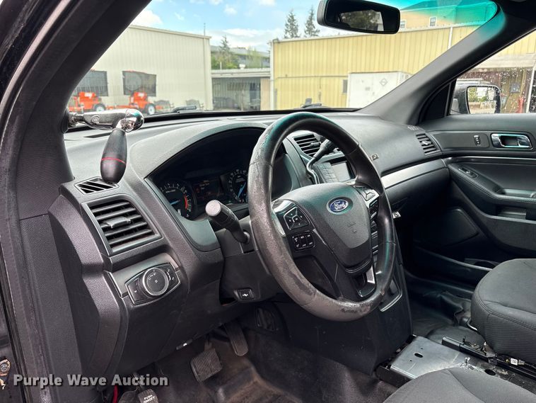 image for item EU8626 2016 Ford Explorer Police Interceptor SUV