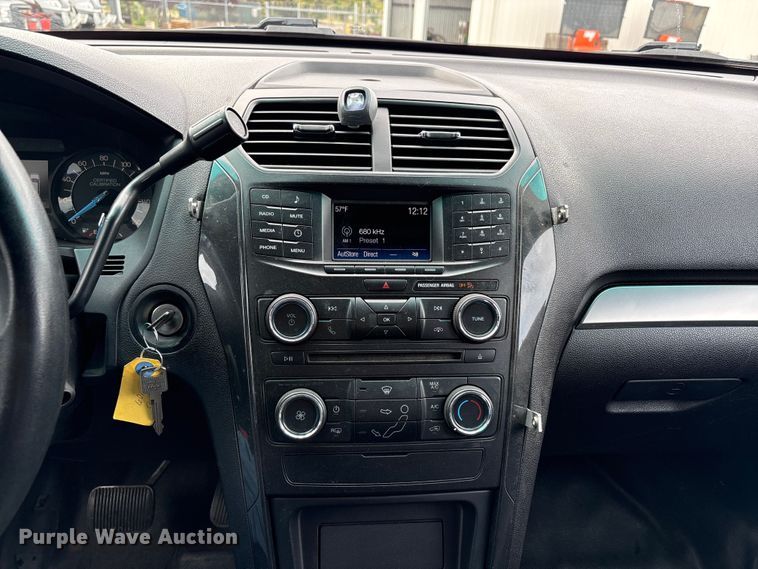 image for item EU8626 2016 Ford Explorer Police Interceptor SUV