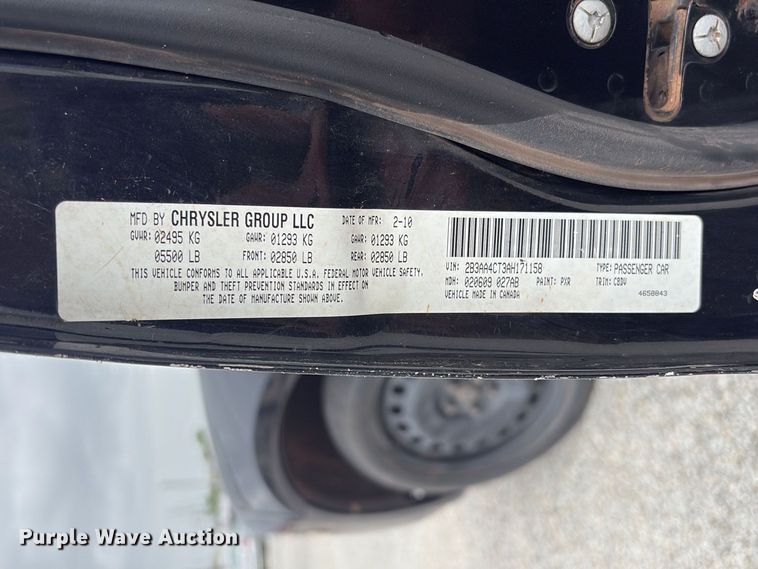 image for item EV2902 2010 Dodge Charger 