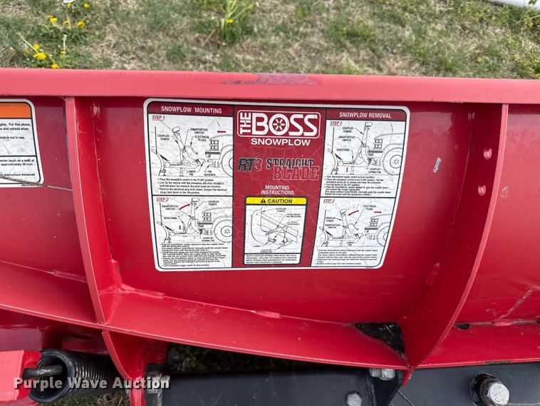 image for item EV7655 The Boss 8' Super Tripedge snow plow
