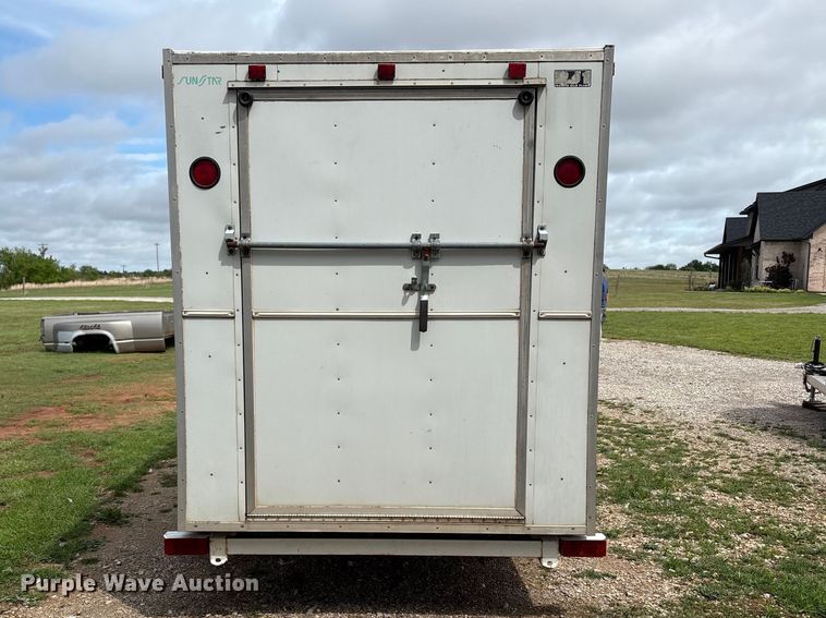image for item EW1500 Shop Built enclosed cargo trailer