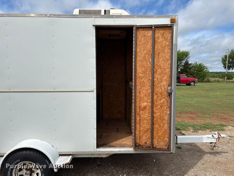 image for item EW1500 Shop Built enclosed cargo trailer