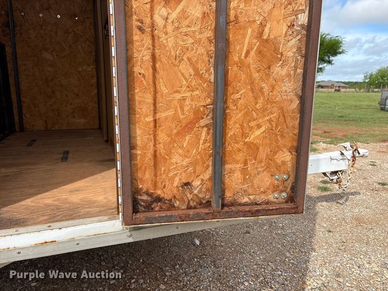 image for item EW1500 Shop Built enclosed cargo trailer