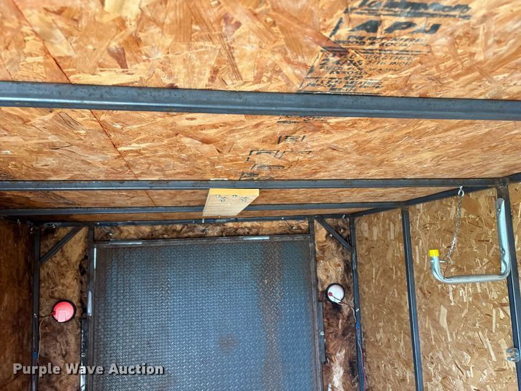 image for item EW1500 Shop Built enclosed cargo trailer