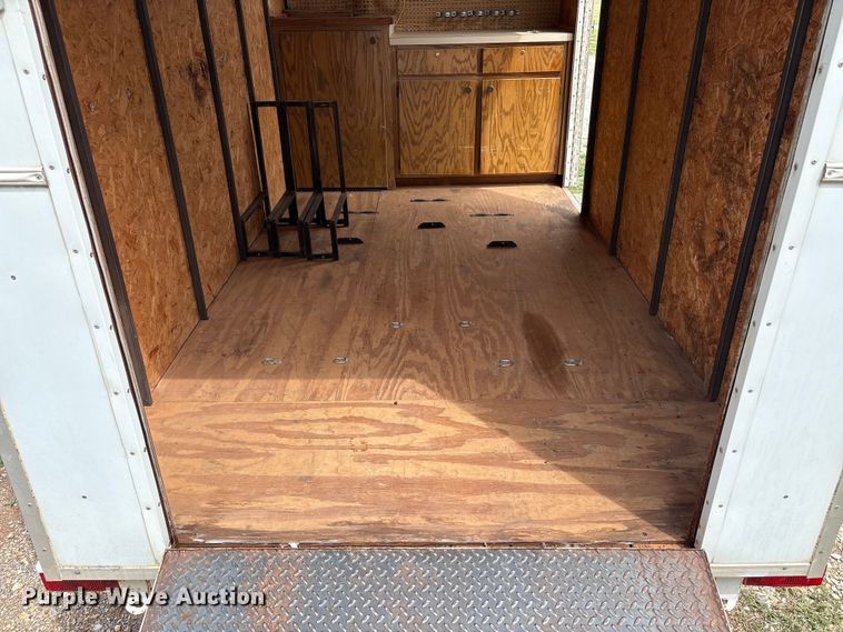 image for item EW1500 Shop Built enclosed cargo trailer