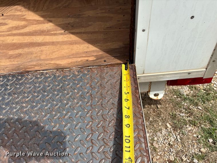 image for item EW1500 Shop Built enclosed cargo trailer