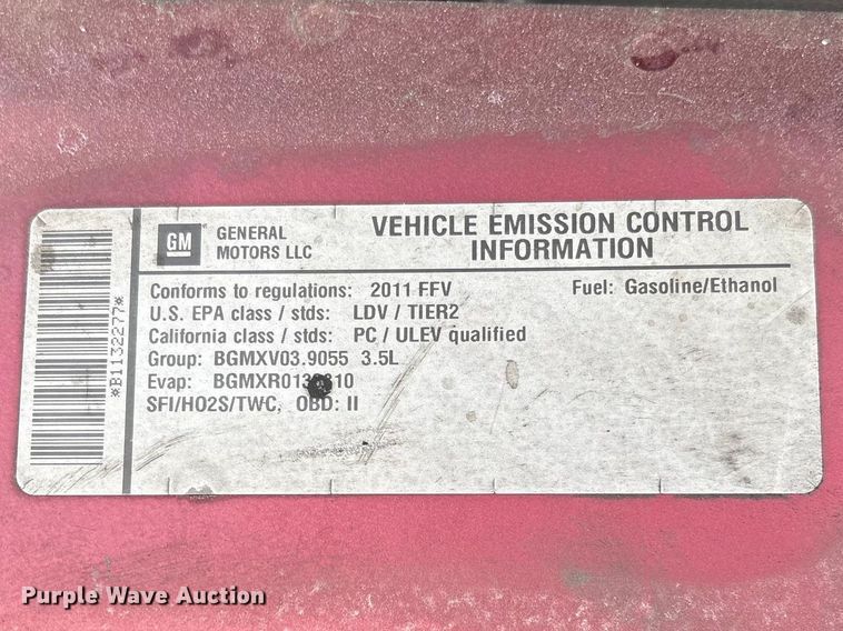 image for item FB3228 2011 Chevrolet Impala 