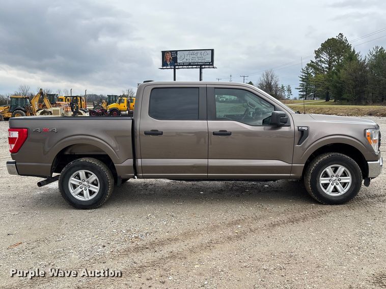 image for item FB3310 2021 Ford F150 Crew Cab pickup truck