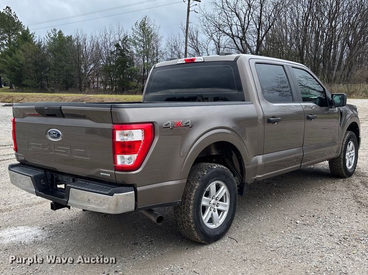 image for item FB3310 2021 Ford F150 Crew Cab pickup truck