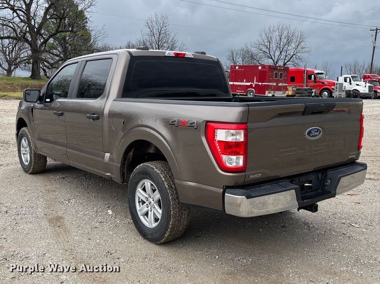 image for item FB3310 2021 Ford F150 Crew Cab pickup truck