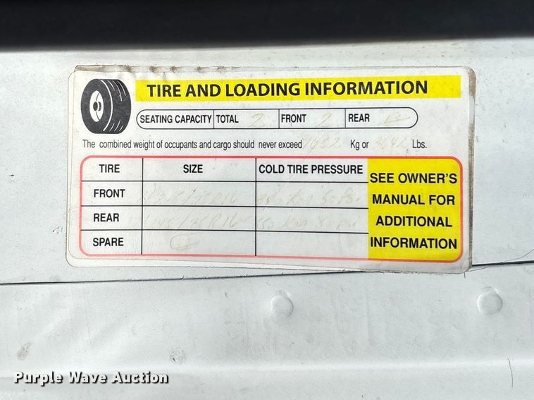 image for item FB3336 2015 Chevrolet Express G3500 box truck