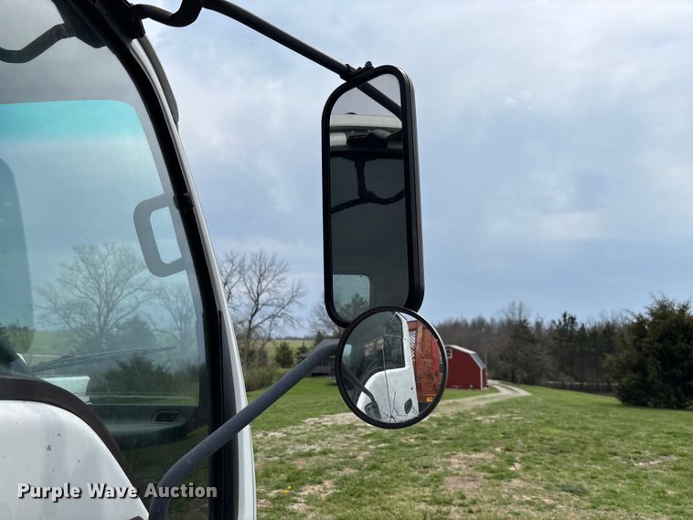 image for item FB3343 1999 Isuzu NPR dump flatbed truck