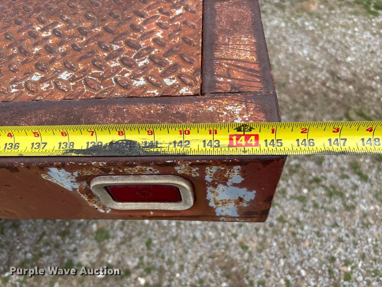 image for item FB3343 1999 Isuzu NPR dump flatbed truck