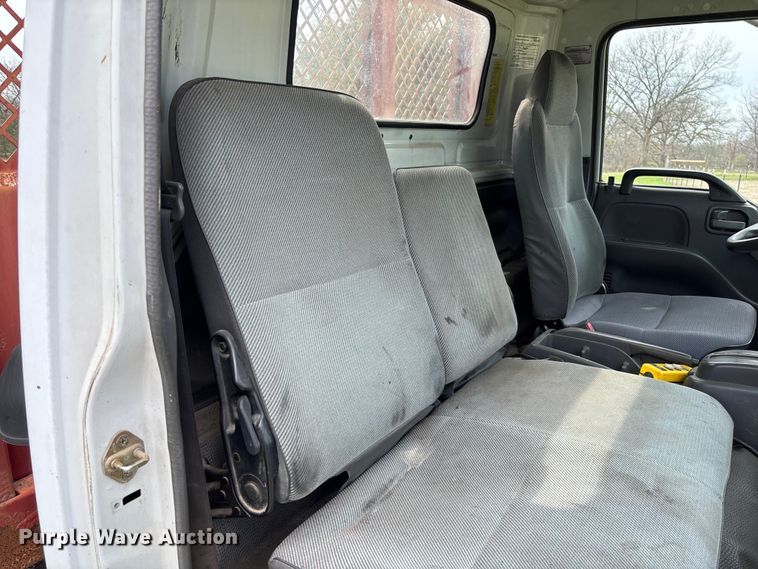 image for item FB3343 1999 Isuzu NPR dump flatbed truck