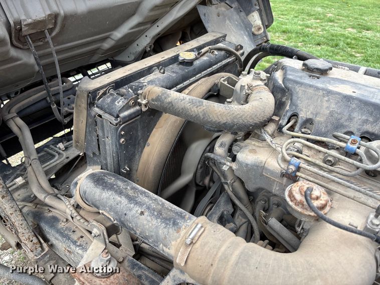 image for item FB3343 1999 Isuzu NPR dump flatbed truck