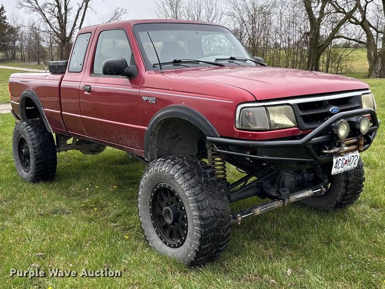 image for item FB3347 1997 Ford Ranger Ext. Cab pickup truck