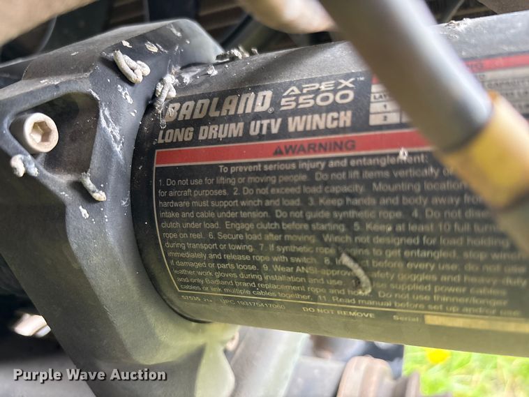 image for item FB3348 2021 Polaris Rzr 1000XP utility vehicle