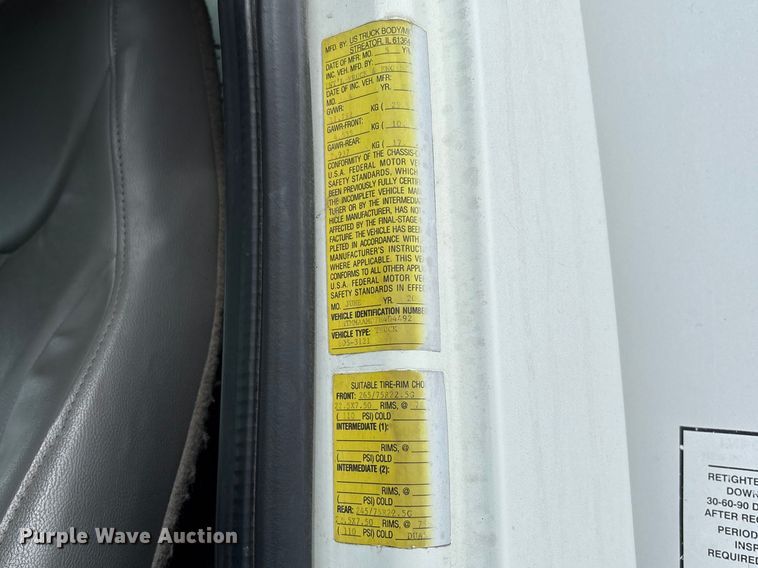 image for item FB3358 2007 International 4300 box truck